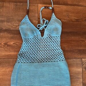 NWOT crochet knit dress